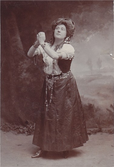 Photograph from the original performance of Pirates of Penzance